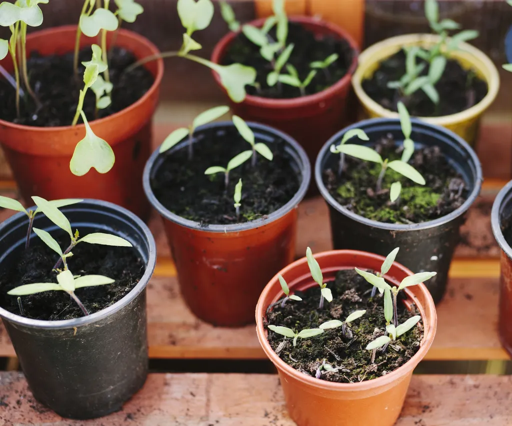 Planting in Plastic Pots